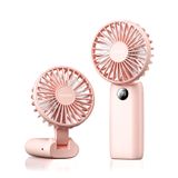 Mini Ventilador Portátil Portátil Gaiatop 4000mah Com 5 Velocidades Rosa