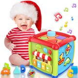 Brinquedos Para Bebês Activity Cube Gzolxkwin De 6 A 12 Anos Ou Mais De 18 Meses Com Música