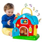 Brinquedo Didático Activity Cube Histoye Musical Barn De 12 A 18 Meses