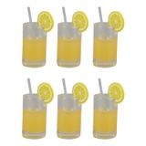 Conjunto De Copos De Limonada Dollhouse Agatige, 20 Unidades Para Escala 1:12 1:6