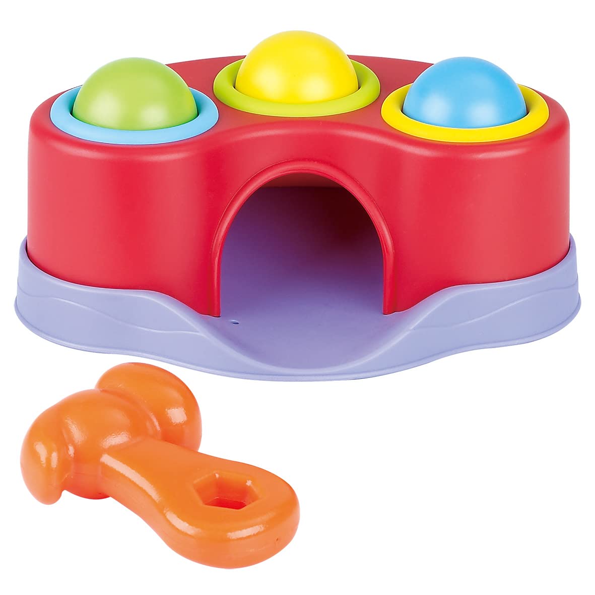 Brinquedo Didático E Educativo Play Whacky Ball Bench Hammer