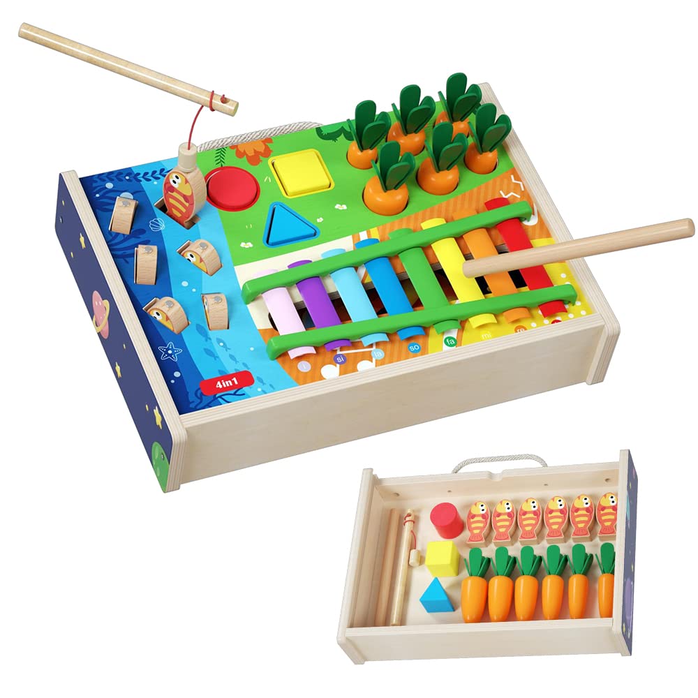 Brinquedos Montessori Weluyyyi Para Bebês Com Xilofone 3+ Ye