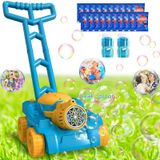 Cortador De Grama Bubble Bettina Para Crianças De 1 A 3 Anos Com Led Rosa Claro