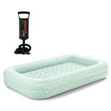 Colchao Inflavel Cama Infantil Veludado Noite Feliz - Intex
