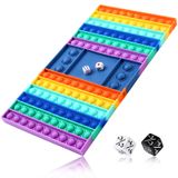 Tabuleiro De Xadrez Fidget Toy Tricia Pop Rainbow Para Crianças De 8 A 12 Anos