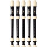 Kit 5 Flautas Doce Soprano Barroca Em C Yrs-302biii Yamaha