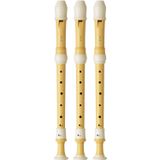 Kit 3 Flautas Doce Contralto Barroca Ecológica Em F Yra-402b Yamaha