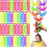 Pacote De 36 Brinquedos Com Cordas Elásticas Fidget Toys Dduolammng