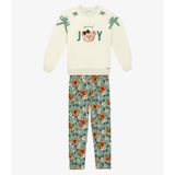 Conjunto Infantil Blusão Com Legging Trick Nick Bege 1