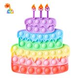 Bolo De Aniversário Push Pop Bubble Fidget Hnsmart Pretty Cute Birthday Cute