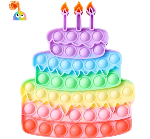 Bolo De Aniversário Push Pop Bubble Fidget Hnsmart Pretty Cute Birthday Cute