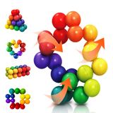 Bola Educacional Sensory Fidget Toy Dr.kbder Para Crianças De 3 A 12 Anos