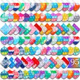 Chaveiro Fidget Toy Arme 35 Peças De Chaveiro Pop Fidget Mini Fidget Toys