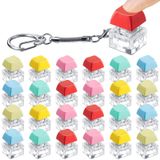 Chaveiro De Teclado Fidget Toys, 24 Peças Nosiny Para Adultos E Crianças