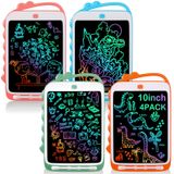 Tablet De Desenho Jenaai Lcd Dinosaur De 9,5 Polegadas Com Caneta, 4 Unidades
