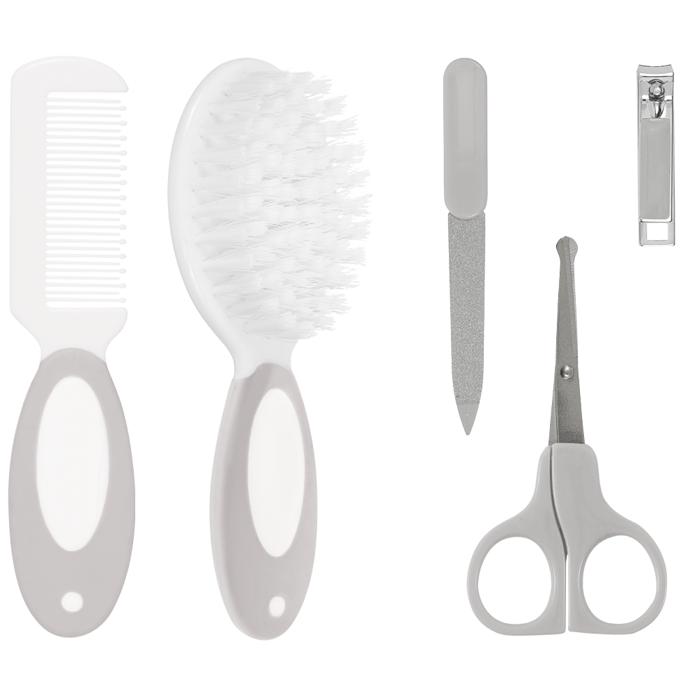 Kit Cuidados Higiene De Bebê Manicure 5 Peças Buba