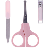 Kit Cuidados Higiene De Bebê Manicure 3 Peças Buba