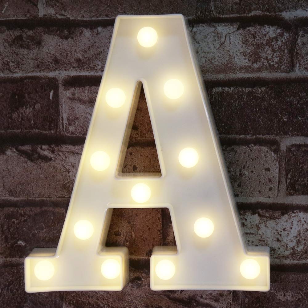 Led Marquee Letter Lights Sign Pooqla Para Festa De Casamento Em Casa