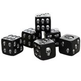 Conjunto De Dados Decorativos Pacific Giftware Dices Of Death Skull
