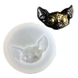 Epoxy Resin Cat Charms Silicone Molds Joias Fundição Sphynx Gato Crow Skull Mold - 4