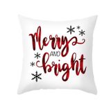 Capa De Almofada De Natal Decorações De Feliz Natal Para Casa Fronha De Enfeite De Natal Para Sofá Sofá Presentes De Ano Novo 2022 - 3
