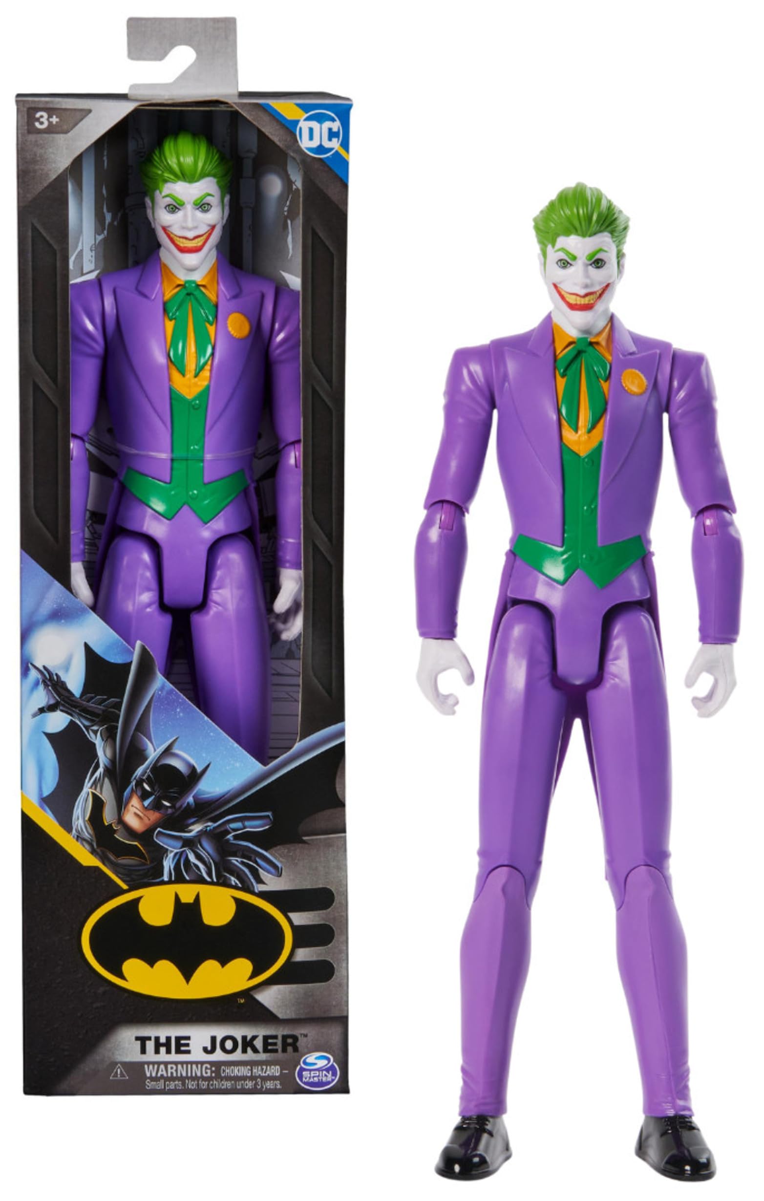 Boneco De Ação Dc Comics Batman The Joker 30cm Multicolorido