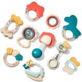 Brinquedos Para Dentição Para Bebês De 0 A 6 Meses, Rattles Teethers, 10 Unidades