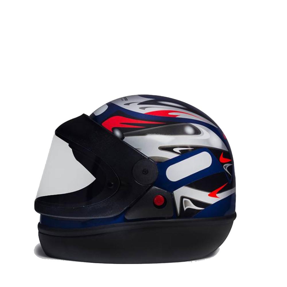 Capacete Para Moto Integral San Marino Grafic Prata Tam. 56