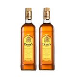 Kit Whisky Drury&#39;s Blended Nacional 900ml 2 Unidades