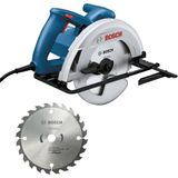 Serra Circular Gks 130 110 Volts 1300 Watts Com 1 Disco De Corte - 06016c30d0-000 - Bosch