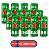 Cerveja Heineken 350ml Sleek com 36 unidades
