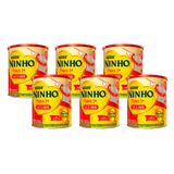 Composto Lácteo em Pó Ninho Fases 1 800g com 6 unidades
