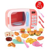 Simulação De Conjunto De Cozinha Com Forno De Microondas Inf