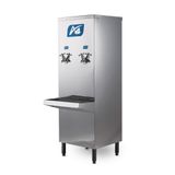 Bebedouro Industrial De Coluna 25 Litros A4 Inox 1 Torneira Gelada 1 Natural 220v
