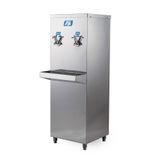 Bebedouro Industrial De Coluna 10 Litros A4 Inox 2 Torneiras Geladas 110v