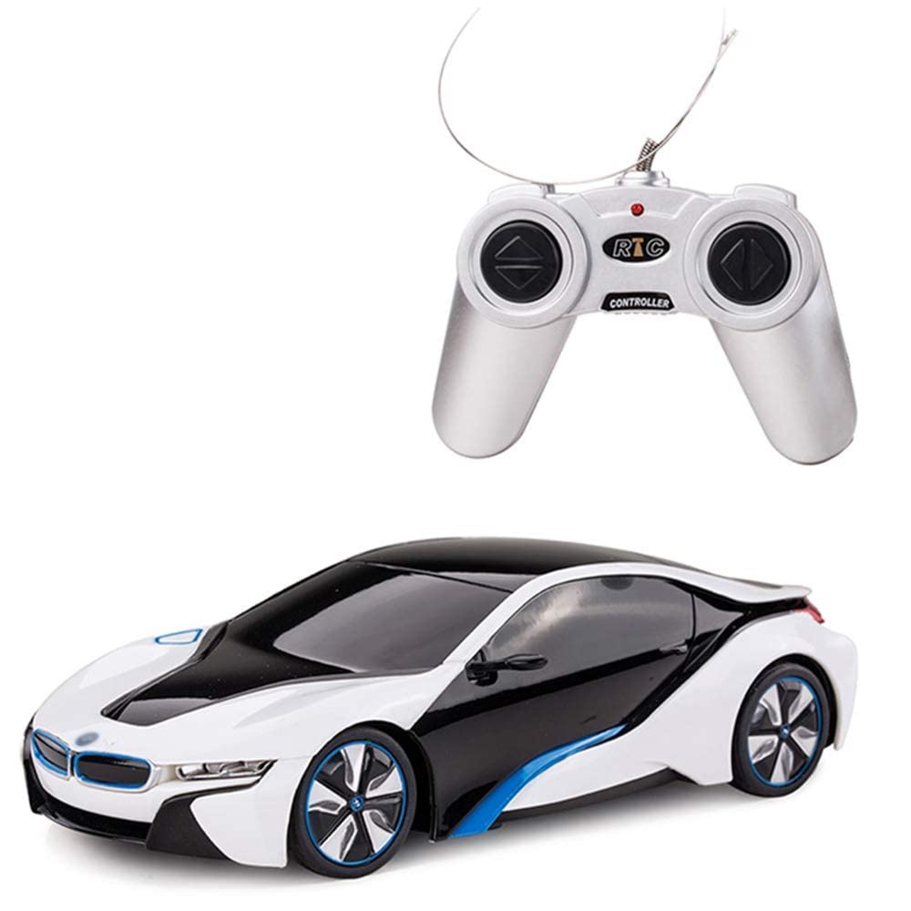 Carro Esportivo Rc Bmw I8 Concept Modelo Elétrico Em Escala 1:24