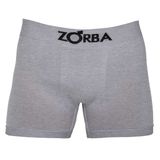 Cueca Boxer Zorba Algodão Sem Costura P Mescla