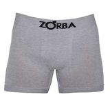 Cueca Boxer Zorba Algodão Sem Costura G Mescla