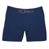 Cueca Boxer Zorba Algodão Sem Costura G Marinho