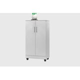 Multiuso Balcão Armário 2 Portas 3 Prateleiras Smart