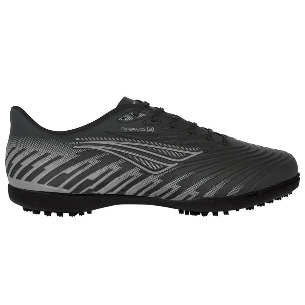 Chuteira Penalty Society Bravo Y-3.0 Preto/cinza 026