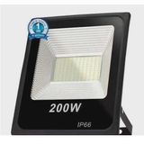 Refletor De Led 200w Slin Branco Frio Bivolt 18000lm