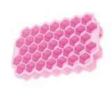 Forma P/gelo Formato Colmeia Silicone N240105-4 Rosa -quanhe