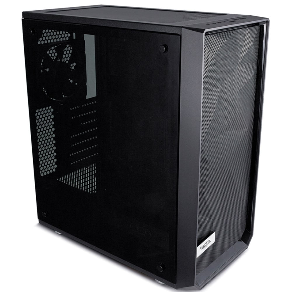 Menor preço em Gabinete ATX - Fractal Design Meshify C (c/ vidro temperado) - Preto - FD-CA-MESH-C-BKO-TG FRACTAL DESIGN