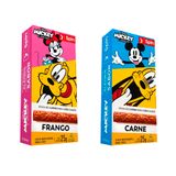 2 Petisco Para Cães Mickey Spin Pet Carne E Frango 25g