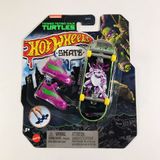 Hot Wheels Skate De Dedo Shape  + Tenis - Tartarugas Ninja Donatello