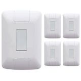 Kit 5 Cj 4x2 1 Interruptor Simples 1 Paralelo Tramontina