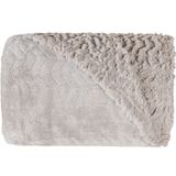 Cobertor Casal Sherpa Toque Pele De Carneiro Dupla Face 180x220cm Camurça
