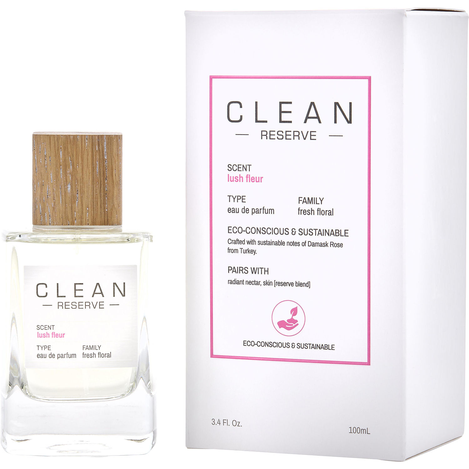 Perfume Clean Reserve Lush Fleur Eau De Parfum 100ml Para Mulheres ...