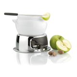 Aparelho Fondue Porcelana Cerâmica 11 Peças Doce Chocolate
